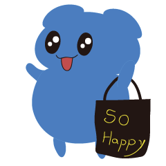 [LINEスタンプ] Blue Star Baby