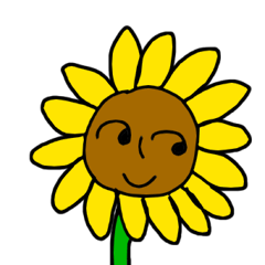 [LINEスタンプ] sunflower emotion