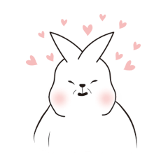 [LINEスタンプ] Attractive Arctic Hare