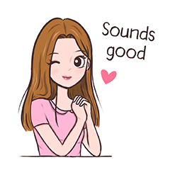 [LINEスタンプ] Sherbet - the cute girl