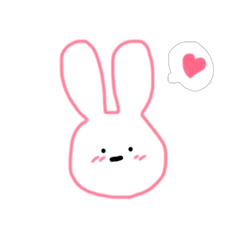 [LINEスタンプ] ゆるふわうさちゃん