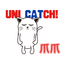 [LINEスタンプ] New UNI CATCH！