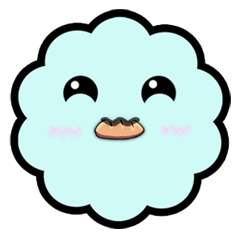 [LINEスタンプ] Cloud Fluff