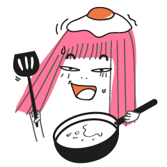 [LINEスタンプ] Freaky Pinky