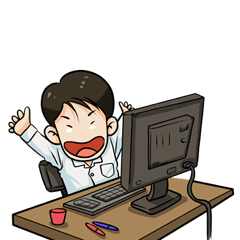 [LINEスタンプ] The Office Man 2018