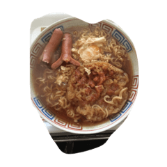 [LINEスタンプ] 毎日の拉麺の記録