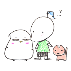 [LINEスタンプ] 落書き日和。