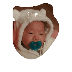 [LINEスタンプ] baby Jona's monologue