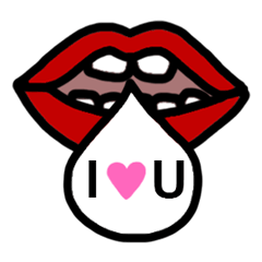 [LINEスタンプ] Pay Attention to My Mouth