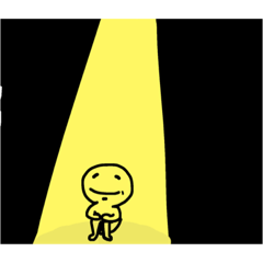 [LINEスタンプ] The edge of the man's life