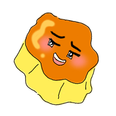 [LINEスタンプ] long pudding 1