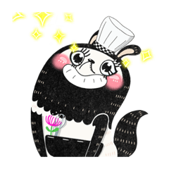 [LINEスタンプ] Mango Numbat the Pastry Chef