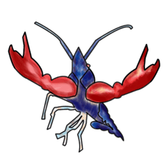 [LINEスタンプ] Crayfish Families