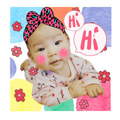 [LINEスタンプ] Cute Hsin Hsin