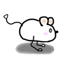 [LINEスタンプ] Jump Mouse