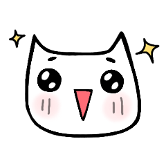 [LINEスタンプ] Cat face daily