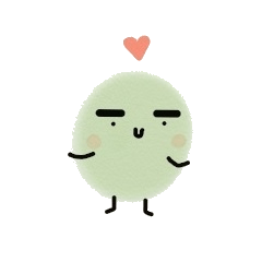 [LINEスタンプ] Lil green bean