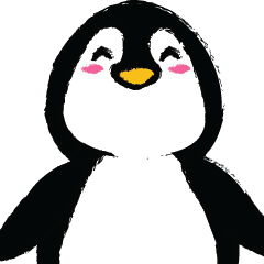 [LINEスタンプ] Keep calm and be like Guinguin.