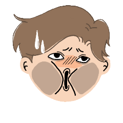 [LINEスタンプ] Blah Blah Blah Girl