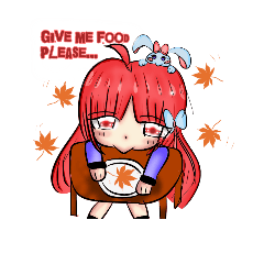 [LINEスタンプ] Asuka ＆ Her Pet Maru