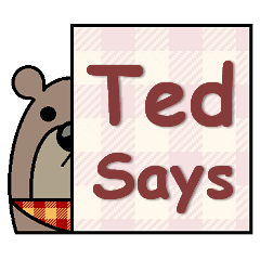 [LINEスタンプ] Ted Says