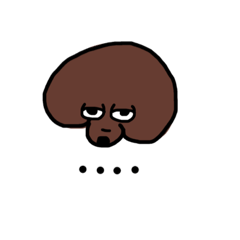 [LINEスタンプ] アフロヘアしゅんくんのつぶやき