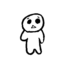 [LINEスタンプ] 人型？