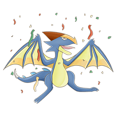 [LINEスタンプ] Cil the Adventurous Wind Wyvern