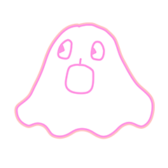 [LINEスタンプ] 幽霊ピンコ