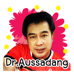 [LINEスタンプ] Dr.Aussadang