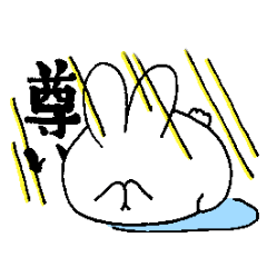 [LINEスタンプ] ハロうさスタンプ2