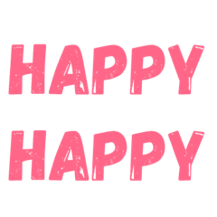 [LINEスタンプ] everyhappy