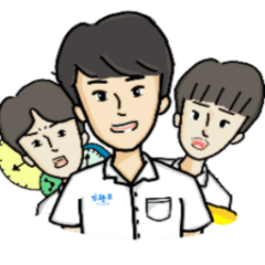 [LINEスタンプ] Cuteboy Student