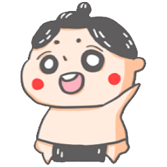 [LINEスタンプ] Sumo wrestler:Mr.Pu