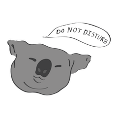 [LINEスタンプ] Monday Blue: The Sad Truth