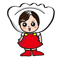 [LINEスタンプ] Cute ice dumpling man's sister