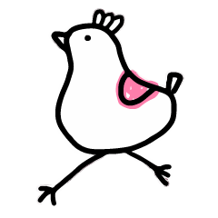 [LINEスタンプ] smart chicken