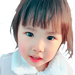 [LINEスタンプ] akari premium 2 years old