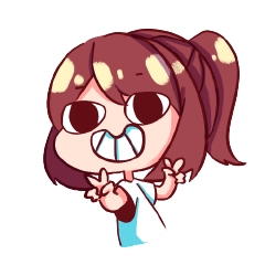 [LINEスタンプ] Whatever girl