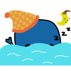[LINEスタンプ] FUNNY WHALE PART1