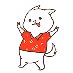 [LINEスタンプ] Fashion dog