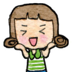 [LINEスタンプ] Modtanoy girl