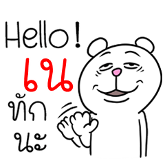 [LINEスタンプ] I'm Ney V.Funny Bear