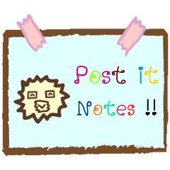 [LINEスタンプ] Post it Notes！！ (Thai Language Version)
