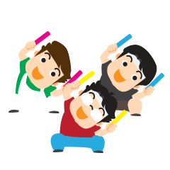 [LINEスタンプ] wotagei freestyle v.1