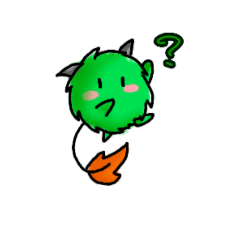 [LINEスタンプ] Little Furry Dragon