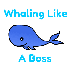 [LINEスタンプ] Axle - Whaling like a Boss