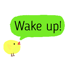 [LINEスタンプ] little chicks greetings.1