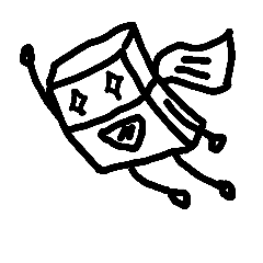 [LINEスタンプ] The Transparent Eraser