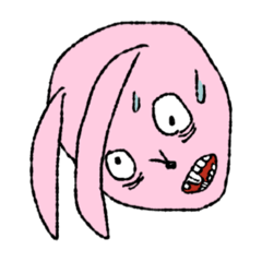 [LINEスタンプ] 虚ろな眼差し達